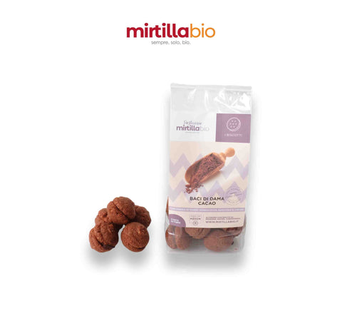 Baci di Dama al Cacao Bio - 120 gr