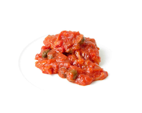 Spezzatino di Pollo con Sugo Pomodoro Origano Bio - 200 gr