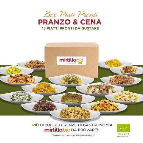 Box Piatti Pronti Biologici 15 pz