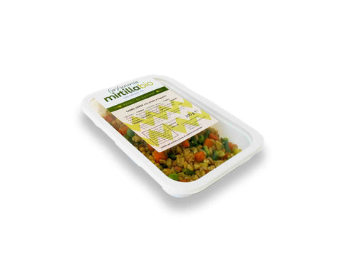 Farro verde con Piselli e Verdure Bio - 200 gr