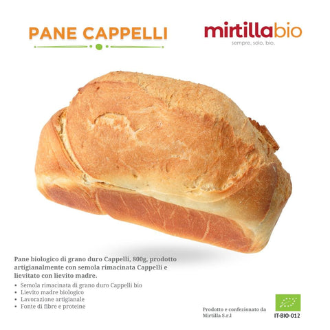 Pane in Cassetta Cappelli Bio - 800 gr