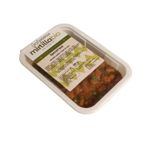 Spezza Trend Spezzatino Vegano con Piselli Verdure Bio - 200 gr