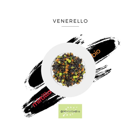 Riso nero con Verdure Limone e Zenzero Bio - 200 gr